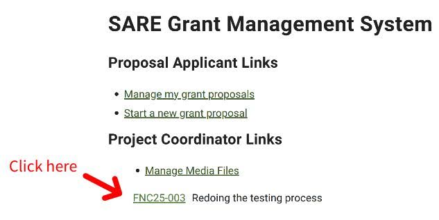 Red arrow points to project number