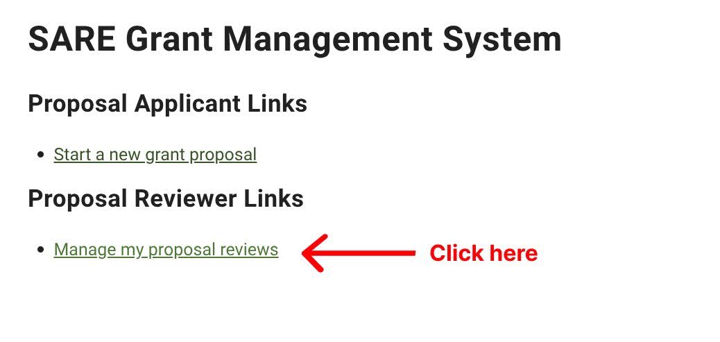 Red arrow points to link to click